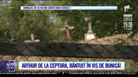 Arthur de la Ceptura, prădat de hoți! Ce a făcut cu crucea bunicii din cimitir