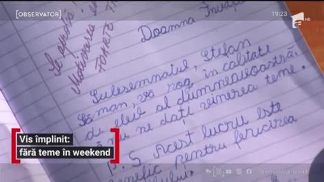 Şcoală din Piteşti fără teme pentru acasă în weekend