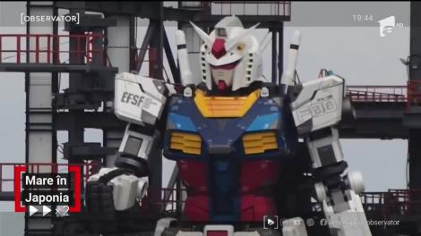 Robot uriaş de 18 metri înălţime şi 25 de tone greutate