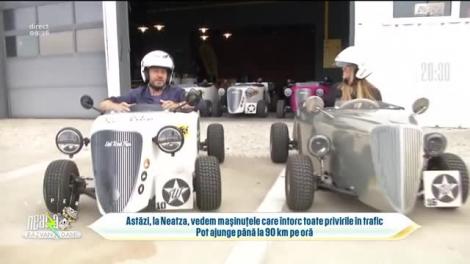 Mică, mică, dar nervoasă! Mini mașina de 150 kg care poate merge cu până la 90 km pe oră