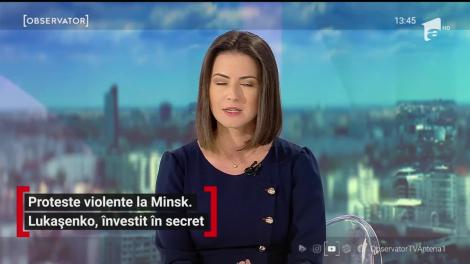 Proteste violente la Minsk. Alexander Lukashenko, învestit în secret