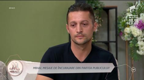 Mihai, mesaje de încurajare din partea publicului
