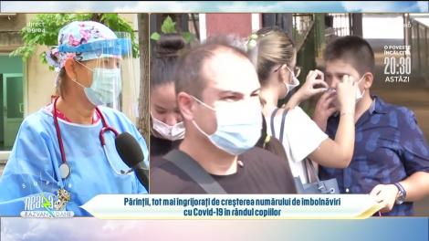 Părinții, tot mai îngrijorați de creșterea numărului de îmbolnăviri cu Covid-19 în rândul copiilor