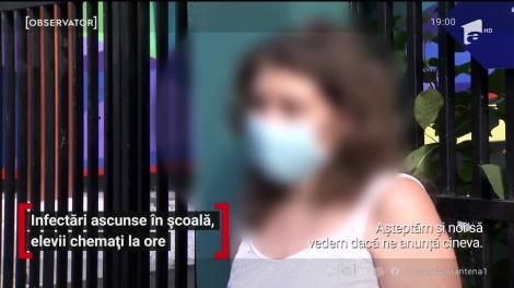 Infectări ascunse în școală, elevi chemați la ore