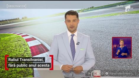Raliul Transilvaniei, fără public anul acesta