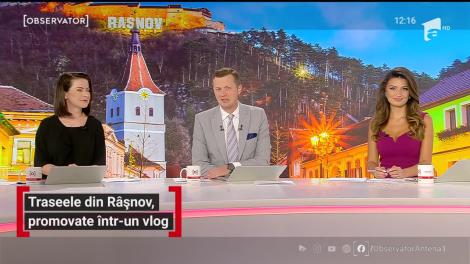 Traseele din Râșnov, promovate într-un vlog