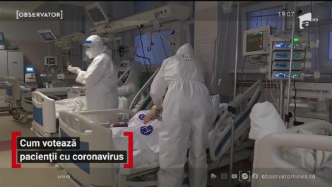 Cum votează pacienții cu coronavirus