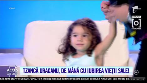 Tzancă Uraganu, de mâna cu iubirea vieții sale, în platoul Acces Direct!