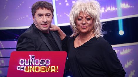 Romică Țociu și Adriana Trandafir se transformă în Tina Turner & Eros Ramazzotti - Cose della vita, la Te cunosc de undeva!