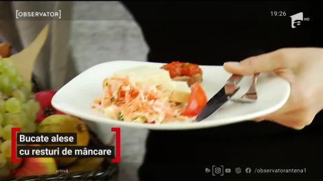 Bucate alese cu resturi de mâncare