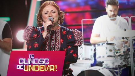 Tavi Clonda se transformă în Elena Gheorghe  - Lună albă, la Te cunosc de undeva!