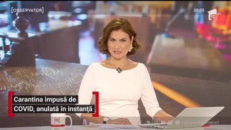 Carantina impusă de Covid, anulată în instanță