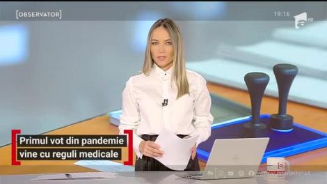Primul vot din pandemie vine reguli medicale