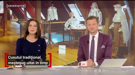 Cusutul tradițional, meșteșug uitat în timp