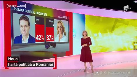 Noua harta politică a României