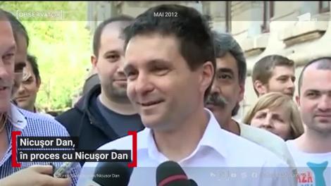 Nicușor Dan, în proces cu Nicușor Dan