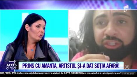 Ali Sultanul, celebrul manelist, între amantă și soție: Eu vorbesc strict profesional cu alte femei!