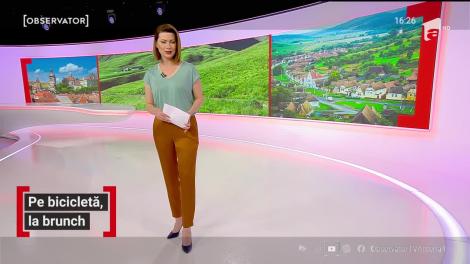 Pe bicicletă, la brunch