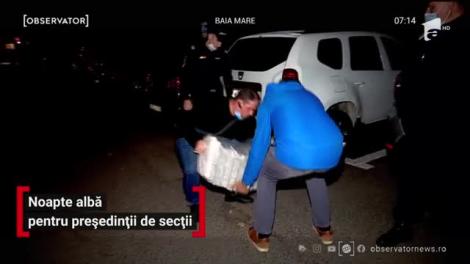 Noapte albă pentru preşedinţii secţiilor de votare