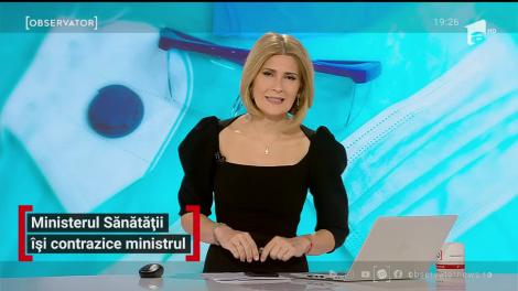 Ministerul Sănătăţii își contrazice ministrul