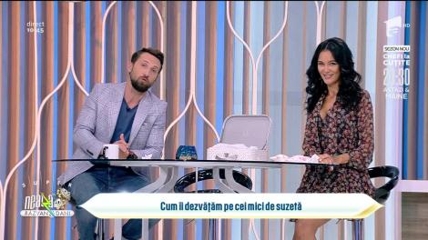 Cum îi dezvățăm pe cei mici de suzetă