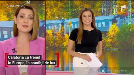 Călătoria cu trenul în Europa, în condiții de lux
