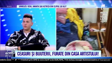 Cântărețul De Angelo, jefuit în stil mafiot. Paguba, sute de mii de euro