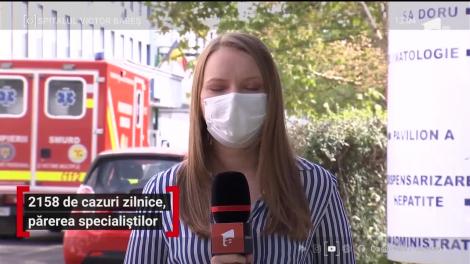 2158 de noi cazuri de COVID-19, în România. Medicii trag un semnal de alarmă