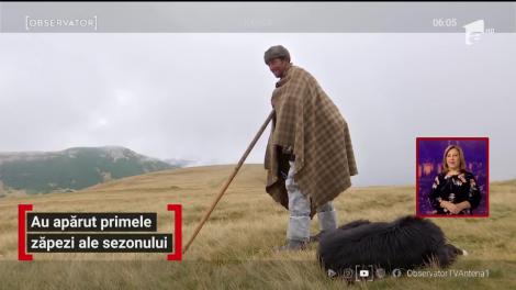 Au apărut primele zăpezi ale sezonului pe Transalpina