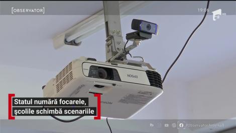 268 de şcoli au trecut la scenariul roşu