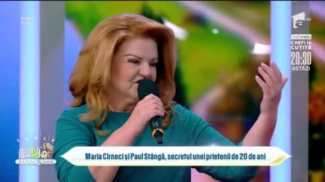 Maria Cârneci și Paul Stângă, secretul unei prietenii de 20 de ani