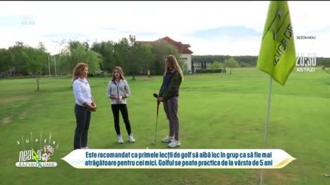 Prima fetiță campioană de golf, în direct, la Neatza