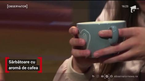 Sărbătoarea celei mai iubite băuturi de pe planetă: cafeaua. S-au servit zeci de pahare din partea casei