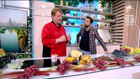 Fondue de brânzeturi cu gălbiori, reţeta lui Vlăduţ de la Neatza cu Răzvan şi Dani