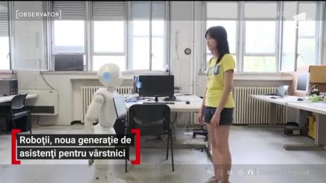 Roboţii autonomi îngrijesc şi ţin companie oamenilor