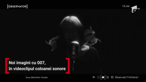 Noi imagini cu agentul 007, în videoclipul coloanei sonore