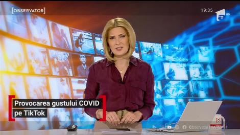 Provocarea gustului COVID pe TikTok