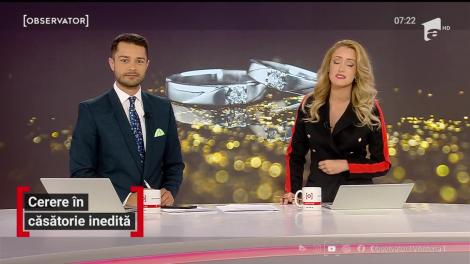 Cerere în căsătorie inedită în Piatra Neamţ