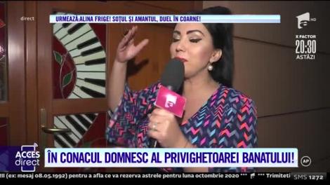 Artista Mirela Petrean, conac domnesc cu uşi în formă pian și dressing cu bogății unicat!