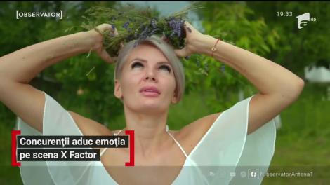 Concurenții aduc emoția pe scena X Factor