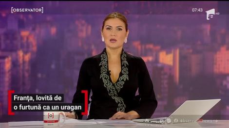 Furtuna Alex a lovit Franţa cu forţa unui urgan de categoria a treia