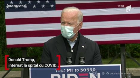 Preşedintele Donald Trump, infectat cu COVID-19, a fost internat la un spital militar