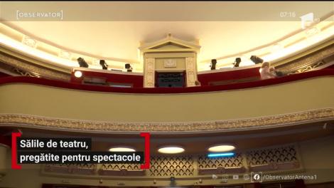 Sălile de teatru, pregătite pentru spectacole