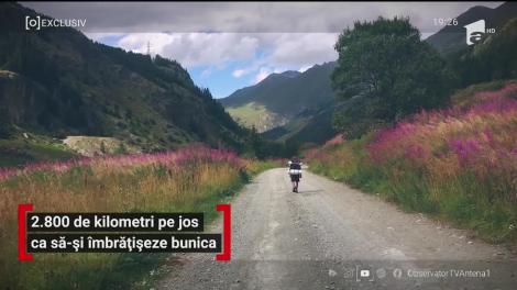 De dorul bunicii, un copil de 10 ani din Palermo a mers pe jos aproape 3000 de kilometri