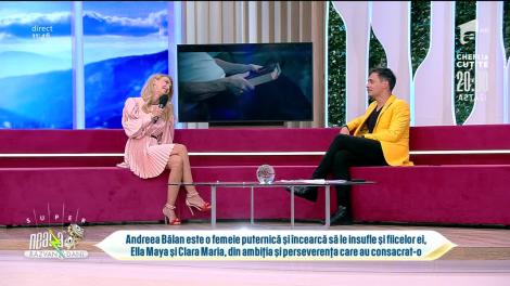 Andreea Bălan, cu fetițele în ultimul ei videoclip, ”Poveste de toamnă”: Nu se despărțeau de mine