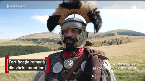 Fortificația romană din vârful munților