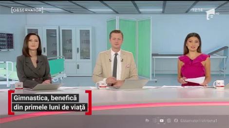 Gimnastica, benefică din primele luni de viață. Exerciții pentru dezvoltarea armonioasă