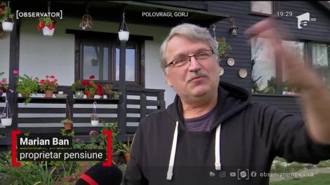 Orășeni mutați la poalele munților