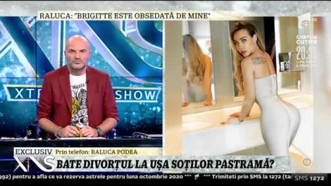 Brigitte a părăsit platoul Xtra Night Show plină de nervi. Ce mesaj i-a transmis fosta iubită a lui Florin Pastramă