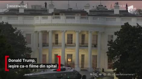 Donald Trump a ieşit din spital
